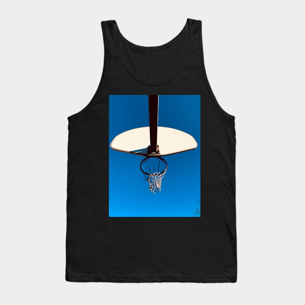 Basketball Hoop Tank Top by Herz40